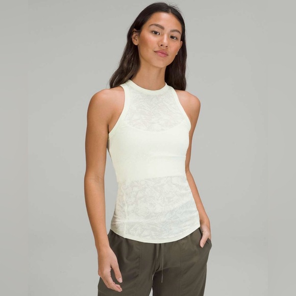 lululemon hold tight tank jacquard* size 2 - Picture 1 of 6